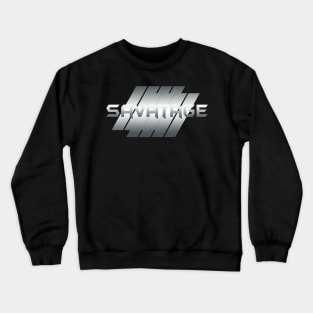 Metallic Illustration Savatage Crewneck Sweatshirt